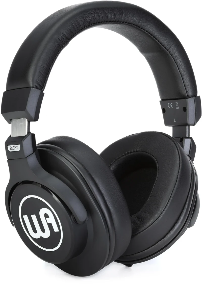 Warm Audio WAHRB, Black closed-back headphone