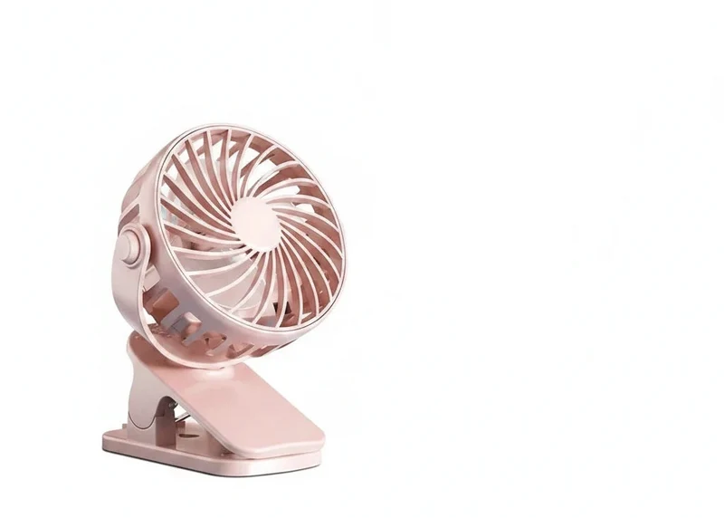 4-in-1 Clip Ventilator mit Akku – 720° drehbar + LED Nachtlicht