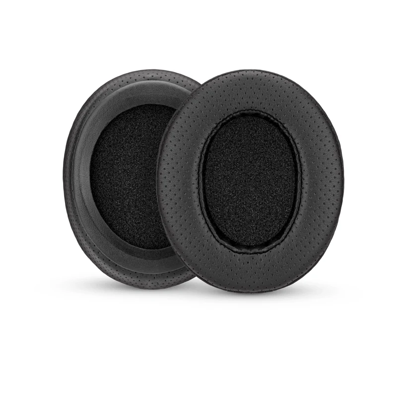 Pad Telinga Berlubang Pengganti untuk Steelseries Arctis Nova Siri 1/P/X 3 5/P/X 7/P/X PRO & PRO untuk Fon Kepala XBox, Kulit PU Bernafas + Busa Memori