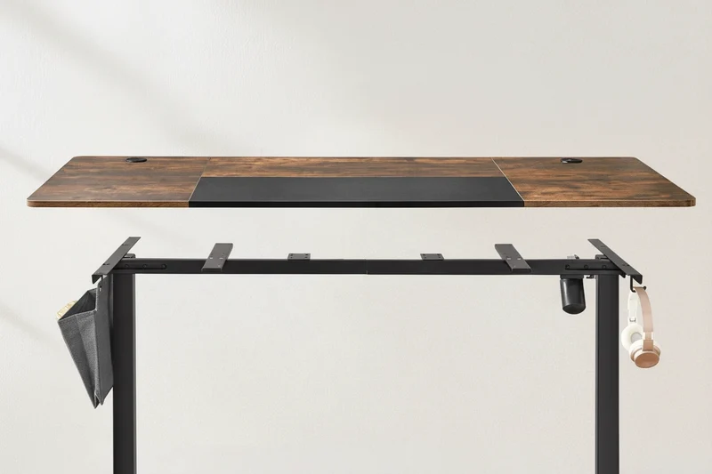 SONGMICS Elektrischer Schreibtisch höhenverstellbar – 70×160 cm mit Memory-Funktion