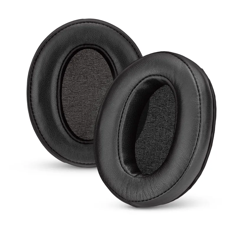 Pad Telinga Pengganti untuk Fon Kepala Sennheiser Momentum 2 - Kulit Asli Lembut + Buih Memori untuk Keselesaan Tambahan