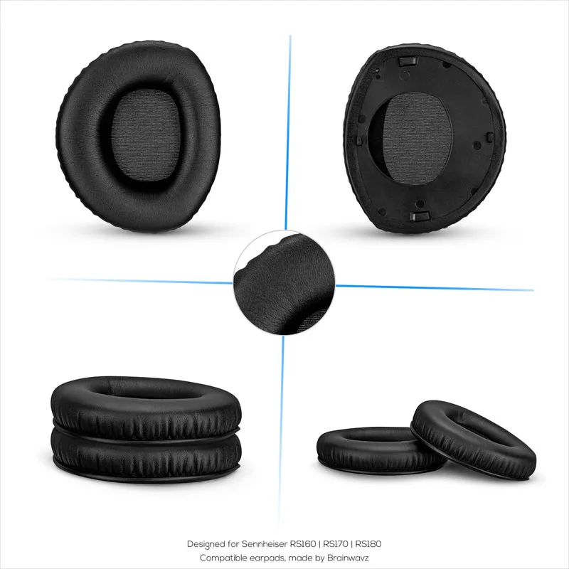 Ersatz-Ohrpolster für Sennheiser RS160, RS170, RS180, HDR160, HDR170 und HDR180 Kopfhörer
