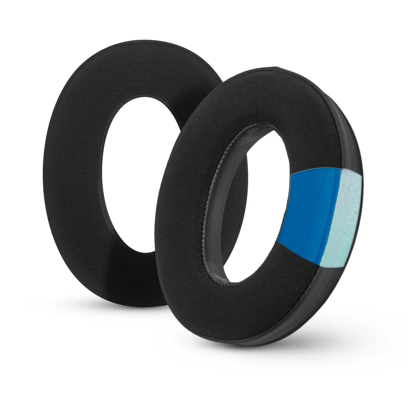 Pad Telinga Hibrid untuk Fon Kepala Sennheiser HD598 (CS/SE/SR) HD599 HD558 HD518 HD595 HD569 HD579 HD560 HD555 HD515 HD559. Kusyen Permainan Gel Penyejuk Busa Memori Tebal
