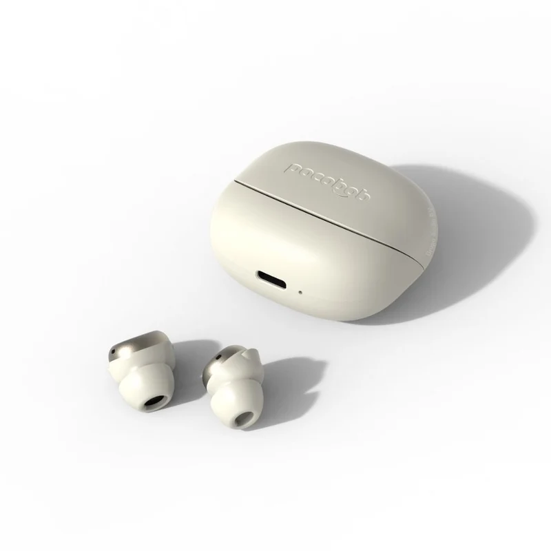 pocobob® Z - Kabellose Ohrhörer - Ultraklein - Mit App - In-Ear-Kopfhörer - Auch zum Schlafen - Mit Mikrofon
