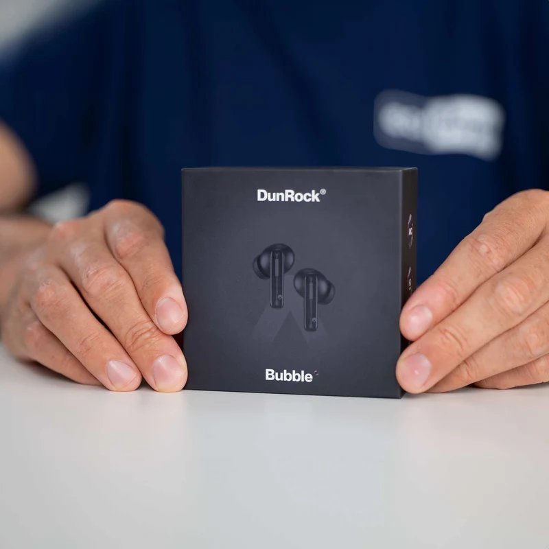 DunRock® Bubble – Kabellose Ohrhörer – Mit ANC-Geräuschunterdrückung – Mit Mikrofon