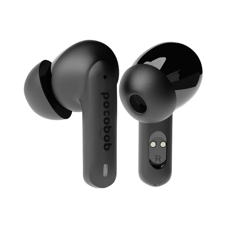 pocobob® 8 - Kabellose Ohrhörer mit Stiel - In-Ear-Kopfhörer - Mit Mikrofon - Mit APP