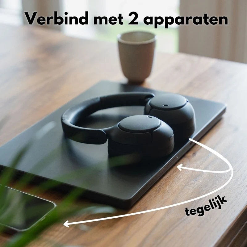 OneMelon® Horizon – Kabelloser Over-Ear-Bluetooth-Kopfhörer mit Noise Cancelling (ANC), Multipoint & Mikrofon – 55-Stunden-Akku – OneMelon-App