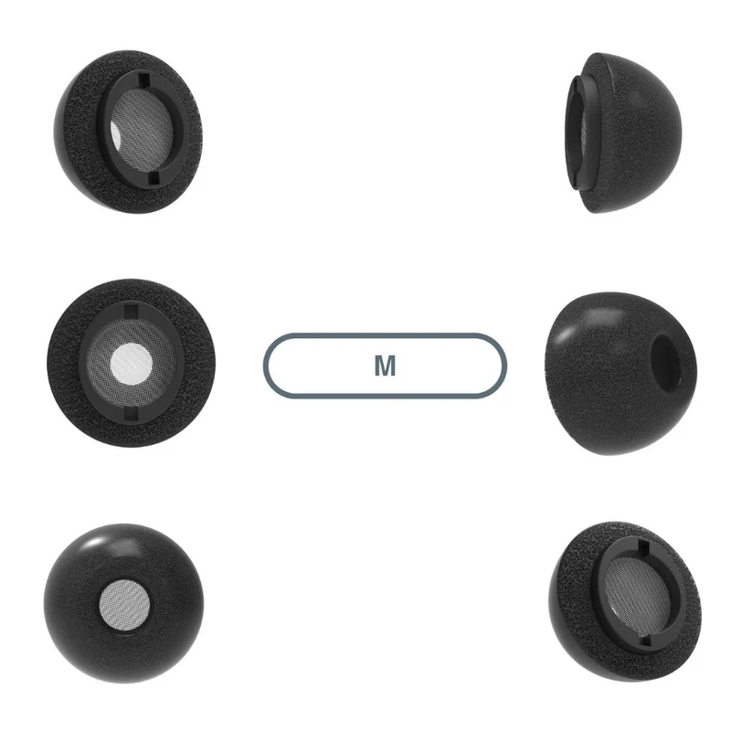 Schaumstoff-Ohrstöpsel für Samsung Galaxy Buds3 Pro – Schwarz
