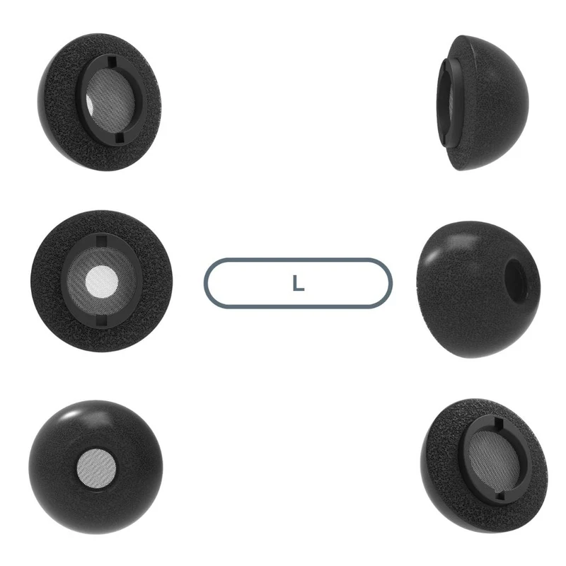 Schaumstoff-Ohrstöpsel für Samsung Galaxy Buds3 Pro – Schwarz