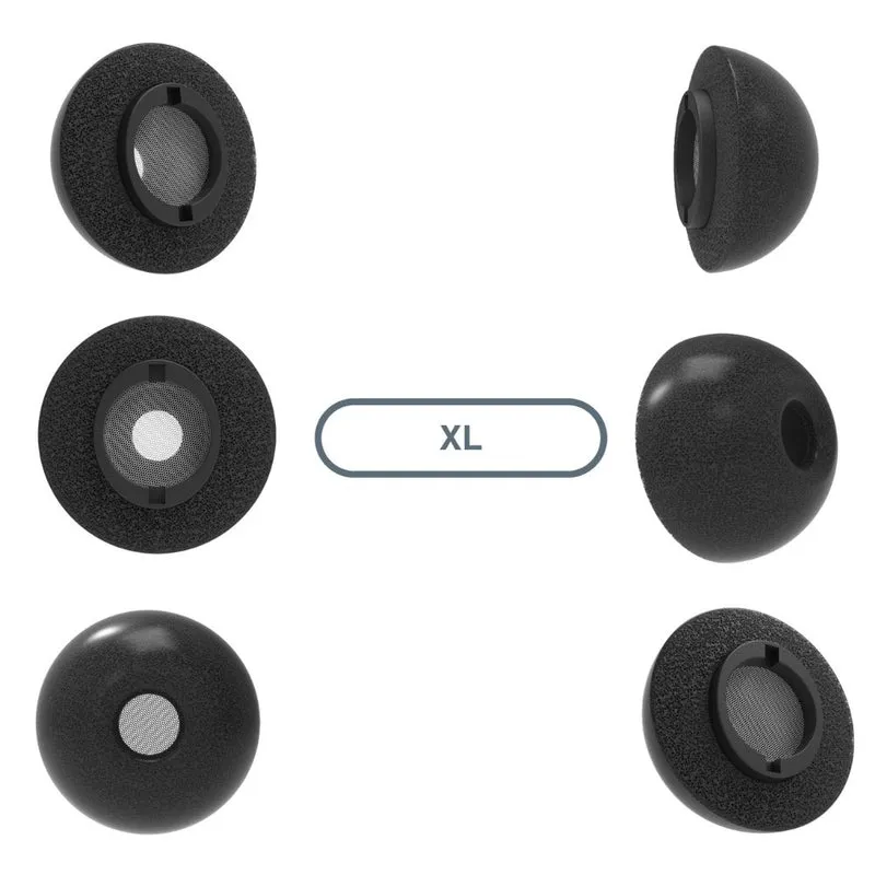 Schaumstoff-Ohrstöpsel für Samsung Galaxy Buds3 Pro – Schwarz