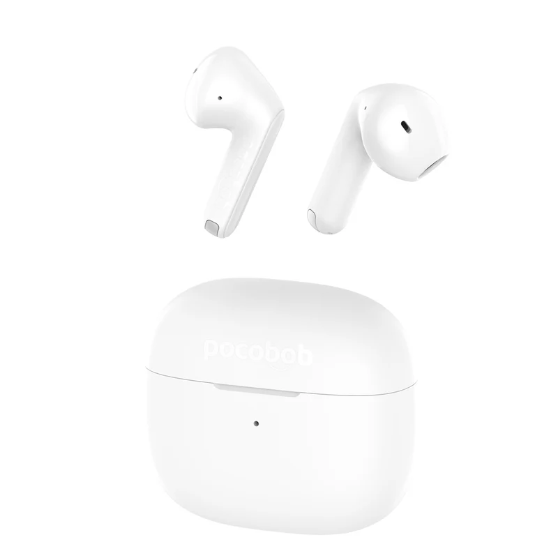 pocobob® GO2 – Kabellose Ohrhörer – Halb-In-Ear – Mit Mikrofon