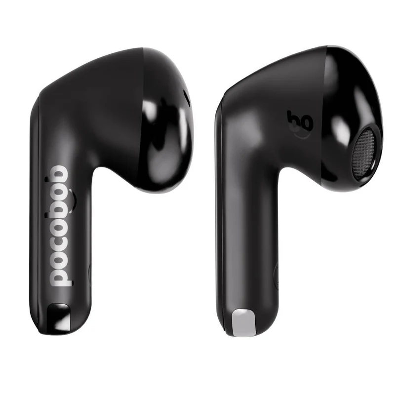 pocobob® GO2 – Kabellose Ohrhörer – Halb-In-Ear – Mit Mikrofon