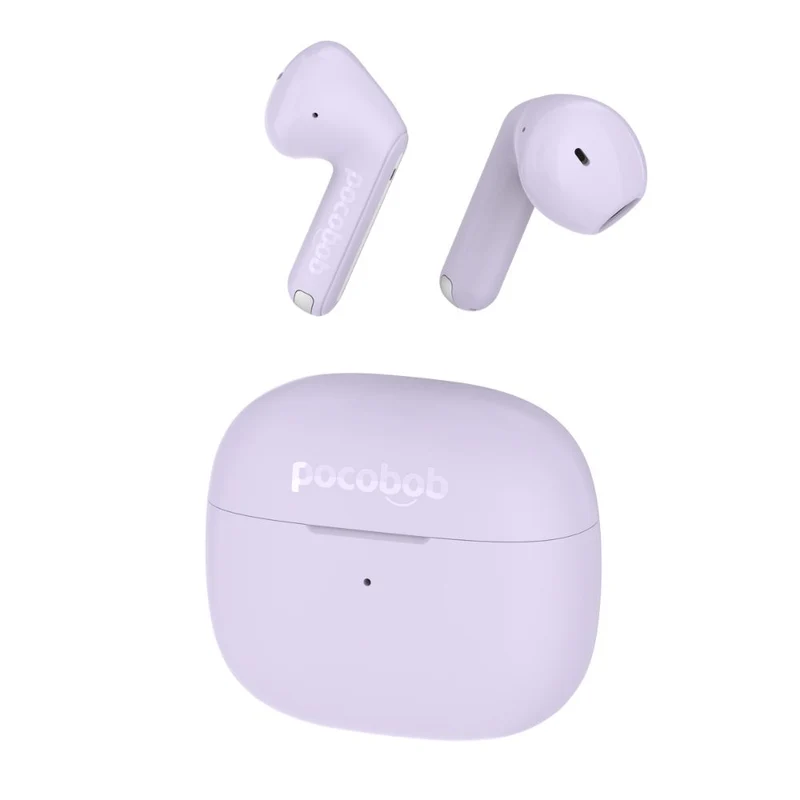 pocobob® GO2 – Kabellose Ohrhörer – Halb-In-Ear – Mit Mikrofon