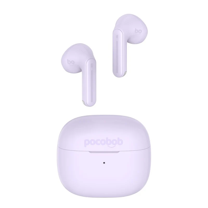 pocobob® GO2 – Kabellose Ohrhörer – Halb-In-Ear – Mit Mikrofon