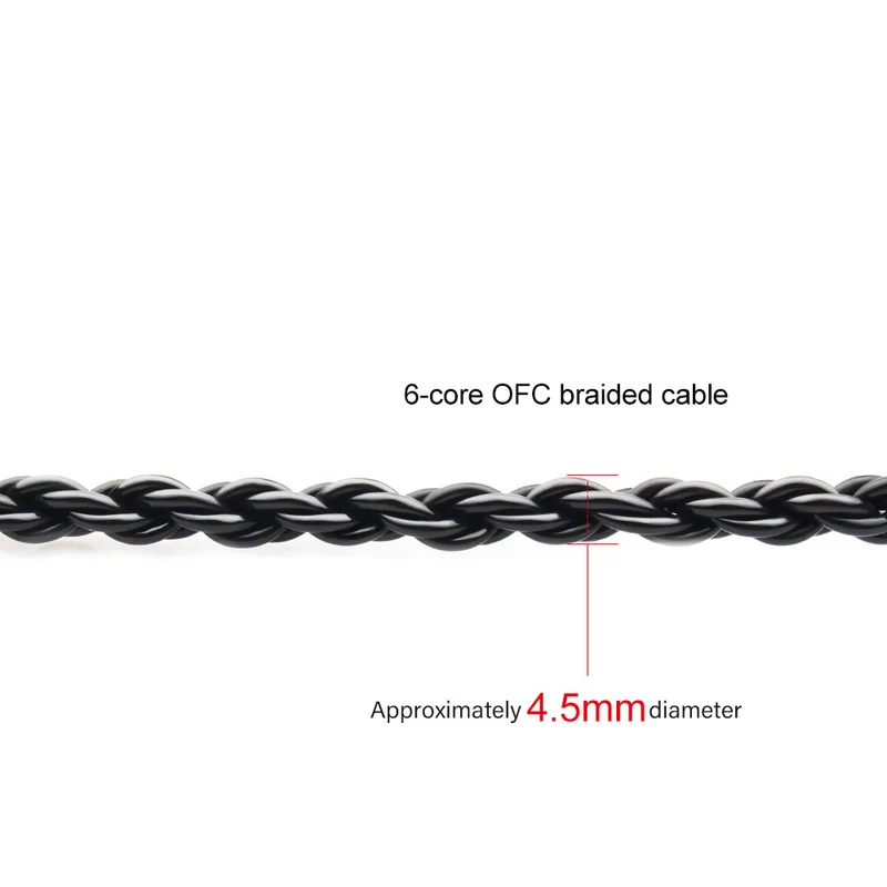 Audiokabel für OneMelon Waterfall-Ohrhörer – Audiobuchse 3.5 mm – Audiokabel