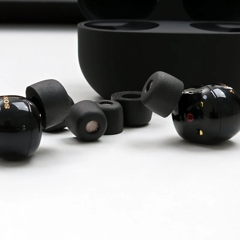 Schaumstoff-Ohrstöpsel für Sony WF-1000XM5 – Memory-Schaum-Ohrstöpsel – foamigo®