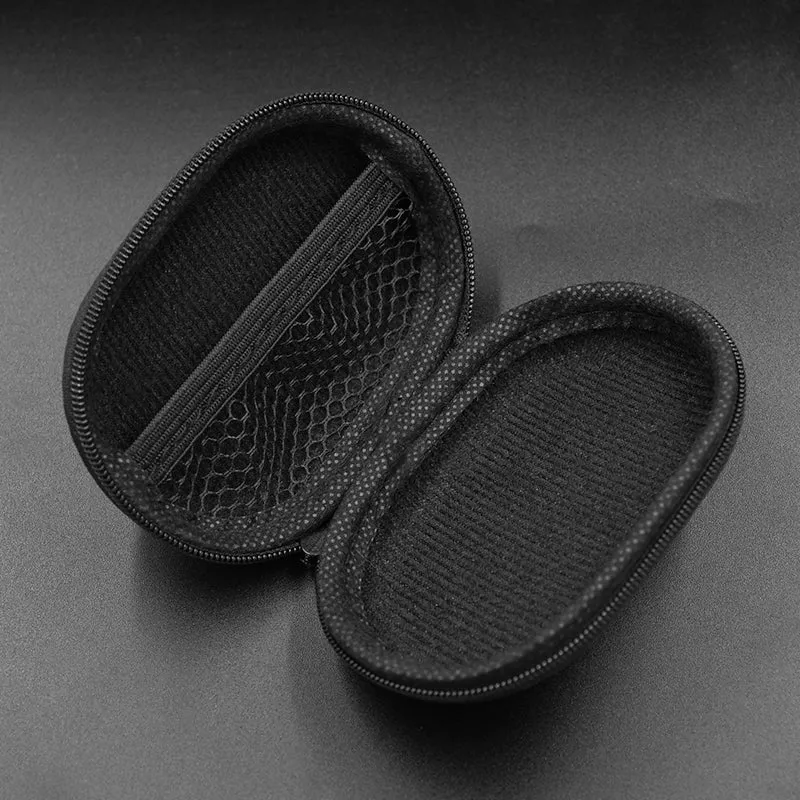 【KZ Portable Cortical Bag】 – High-Quality PU Leather Earphone Storage Case
