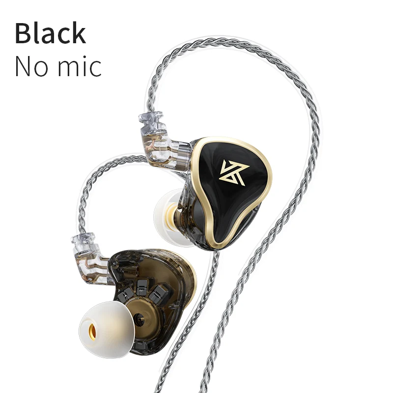 【KZ ZAS——Clearance】 Flagship 16-Unit Hybrid In-Ear Monitor – 10mm Dual Magnetic DD + 7 BAs (50024s ×3 + 30019 ×1 + 30019 High-Frequency BA), 200-Core Silver-Plated Cable
