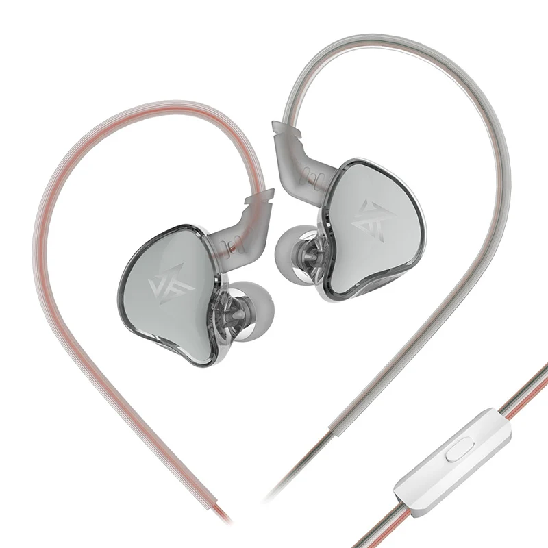 【KZ EDC X——Clearance】 Single Dynamic In-Ear Monitor – 10mm PET Diaphragm DD, 6μm Thickness, 4-Layer Voice Coil, U-Shaped Tuning,