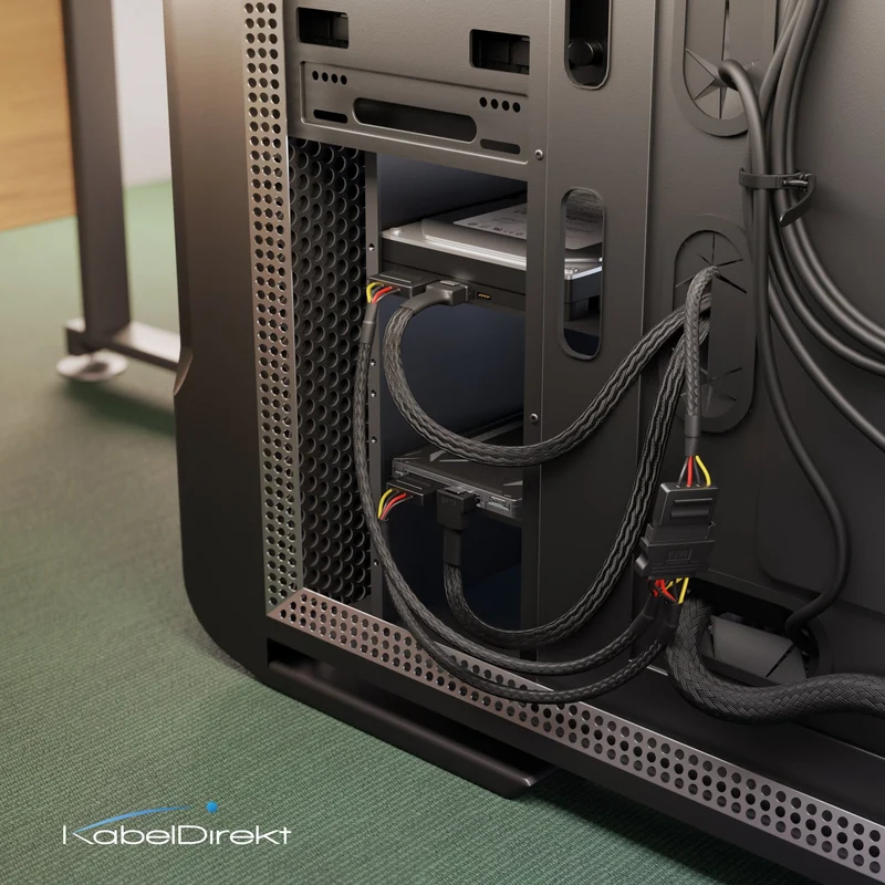 PC Kabel – Molex/SATA Stromkabel und Adapter