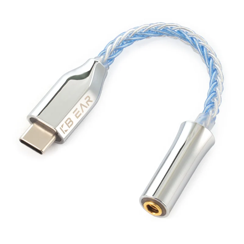 【KBEAR T2——Clearance】 Digital Decoding Adapter Type C to 3.5mm DAC