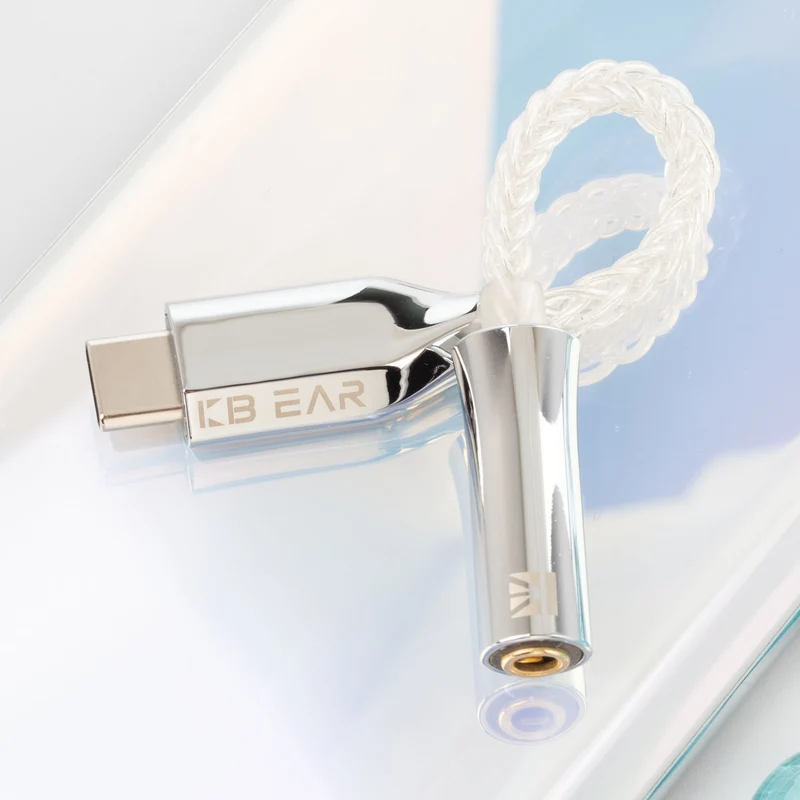 【KBEAR T2——Clearance】 Digital Decoding Adapter Type C to 3.5mm DAC