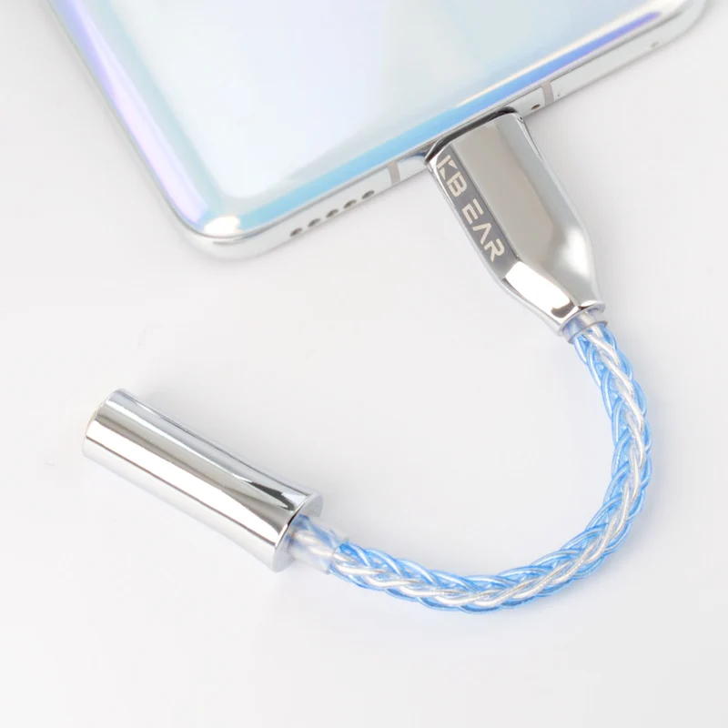 【KBEAR T2——Clearance】 Digital Decoding Adapter Type C to 3.5mm DAC
