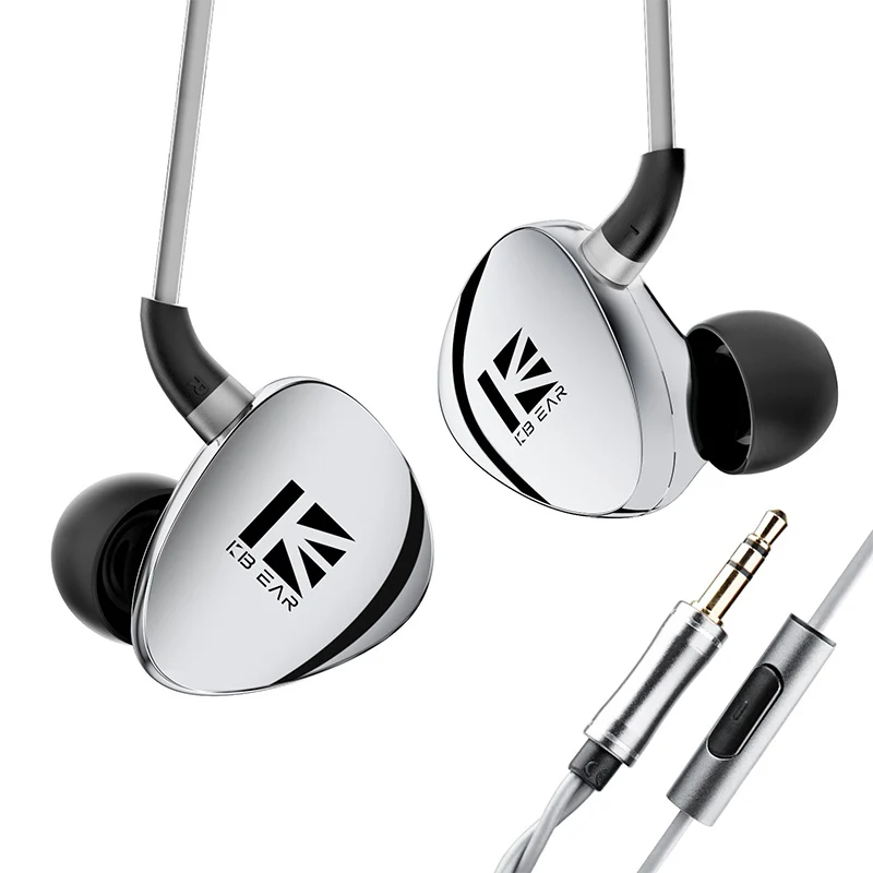 【KBEAR Chrono TB01】 10mm Aluminum-Magnesium Alloy Dome Composite Diaphragm Dynamic Hi-Fi In-Ear Earphones