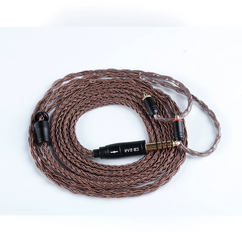 【KBEAR 4841】16 Strands OFC Upgraded Cables for HIFI IEM Headphones in Ear Monitors Earphones