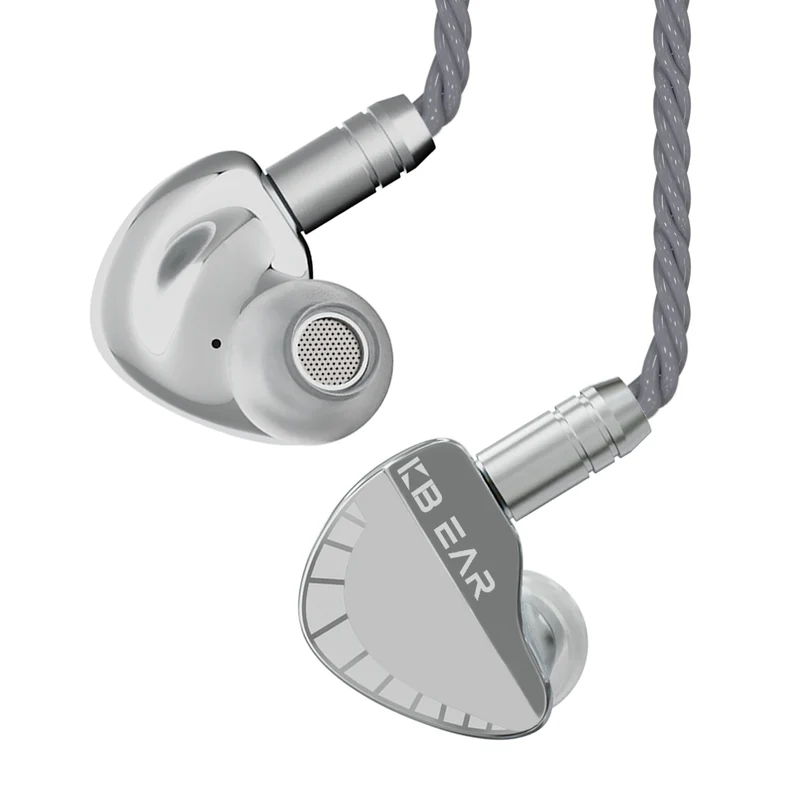 【KBEAR Qinglong——Clearance】PU+PEEK Double-layer Composite Diaphragm In-ear Earphone Good Wired Earphones headphones