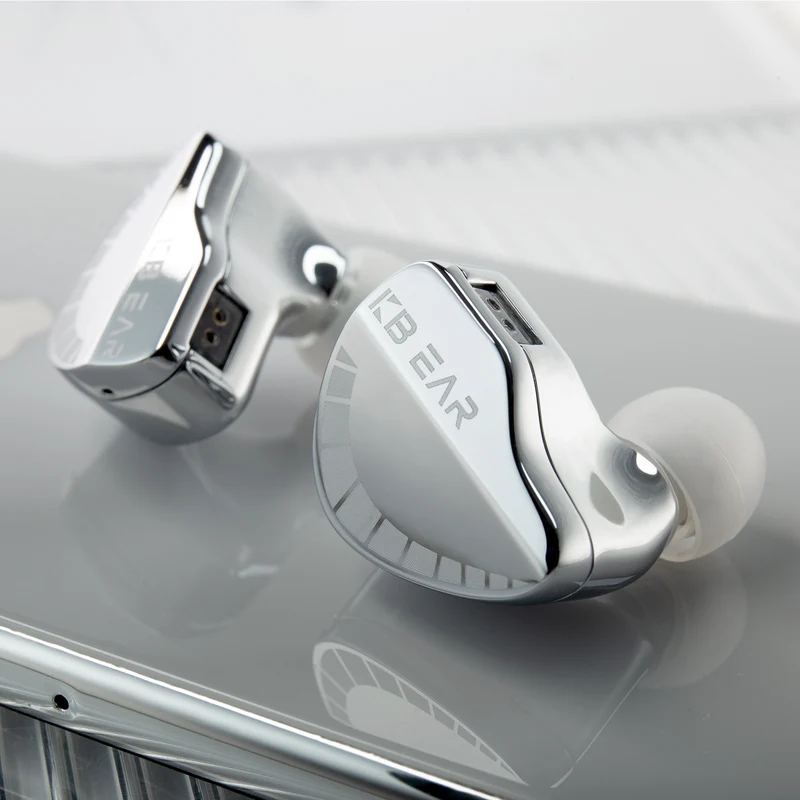 【KBEAR Qinglong——Clearance】PU+PEEK Double-layer Composite Diaphragm In-ear Earphone Good Wired Earphones headphones