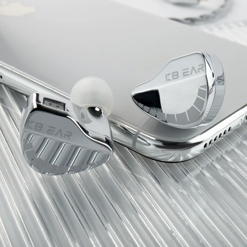 【KBEAR Qinglong——Clearance】PU+PEEK Double-layer Composite Diaphragm In-ear Earphone Good Wired Earphones headphones