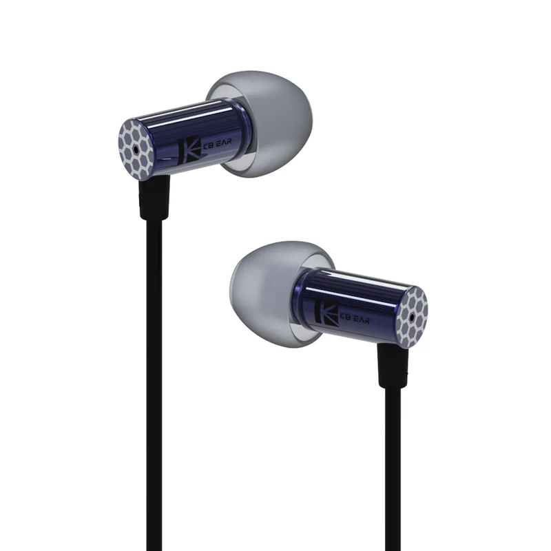 【KBEAR Little Q——Clearance】 Earphone 6mm Composite Diaphragm Wired Headphones Pop Music Headset Sleep Earbuds Sports Running IEM