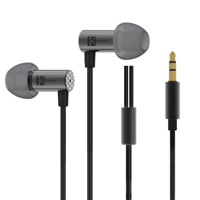 【KBEAR Little Q——Clearance】 Earphone 6mm Composite Diaphragm Wired Headphones Pop Music Headset Sleep Earbuds Sports Running IEM