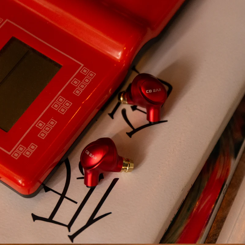 【KBEAR Ormosia——Clearance】10mm DD+Composite BA IEM Headphones in Ear Monitors with Chinese Traditional Charm