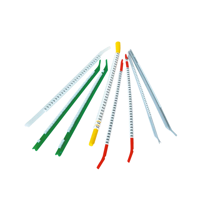 Kabelbeschriftung Clips (PAM Schnapptüllen)