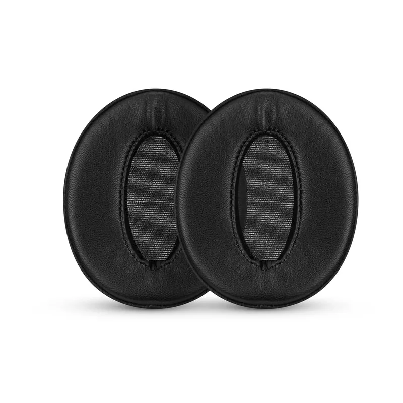 Pad Telinga Gantian untuk Sennheiser HD4.50BT HD4.50BTNC HD450BT HD4.50SE HD4.40BT HD4.30G HD4.20S HD458BT HD450 HD400S HD 350BT. Kulit Asli Lembut + Busa Memori