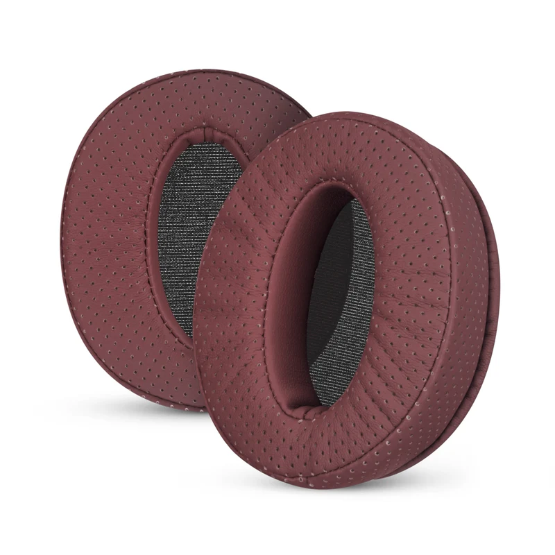 Ersatz-Ohrpolster mit Perforation für Sennheiser HD4.50BT, HD4.50BTNC, HD450BT, HD4.50SE, HD4.40BT, HD4.30G, HD4.20S, HD458BT, HD450, HD400S und HD 350BT – PU-Leder und Memory-Schaum