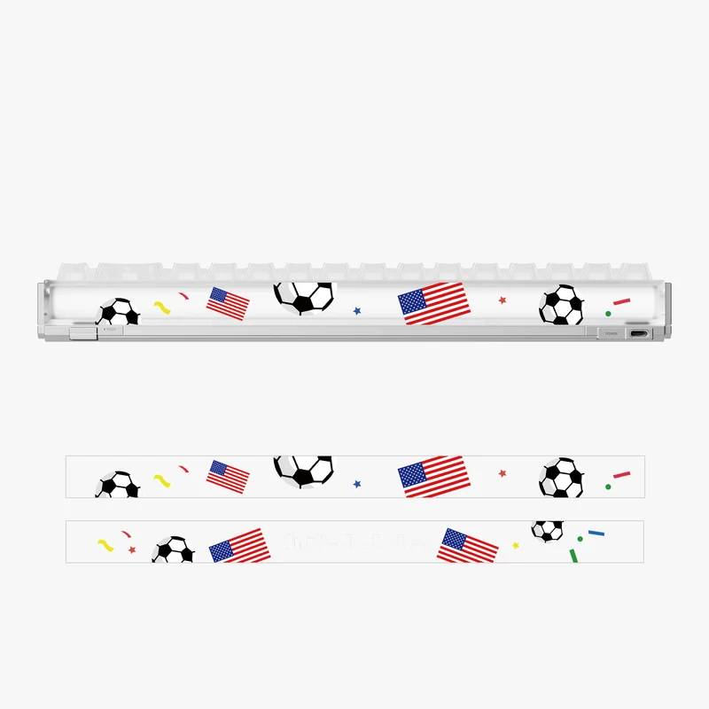 MADE68 Ultra V2 Transparent Light Bar with Sticker