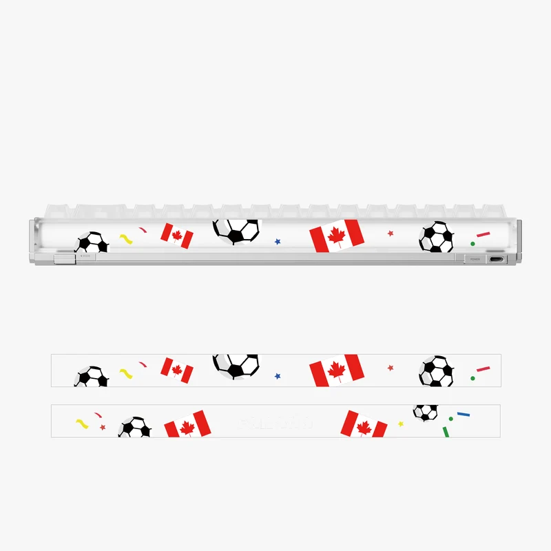 MADE68 Ultra V2 Transparent Light Bar with Sticker