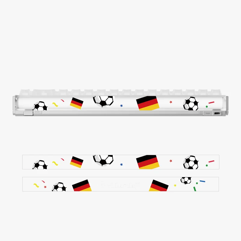 MADE68 Ultra V2 Transparent Light Bar with Sticker