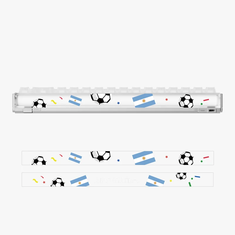 MADE68 Ultra V2 Transparent Light Bar with Sticker