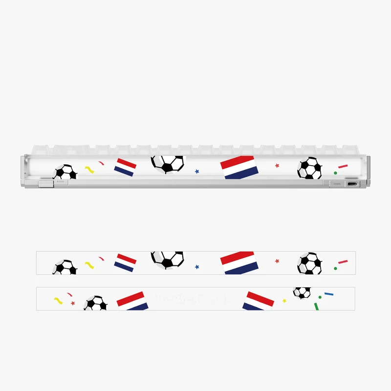 MADE68 Ultra V2 Transparent Light Bar with Sticker