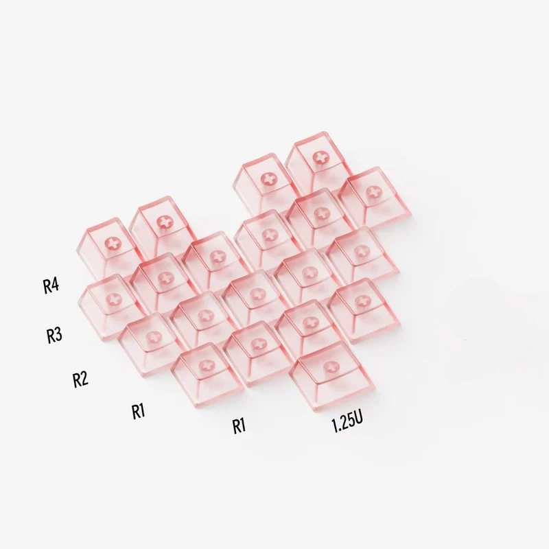 Melgeek DIY Frosted Keycap Set