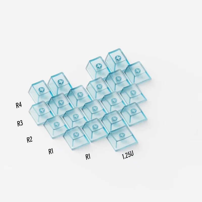 Melgeek DIY Frosted Keycap Set
