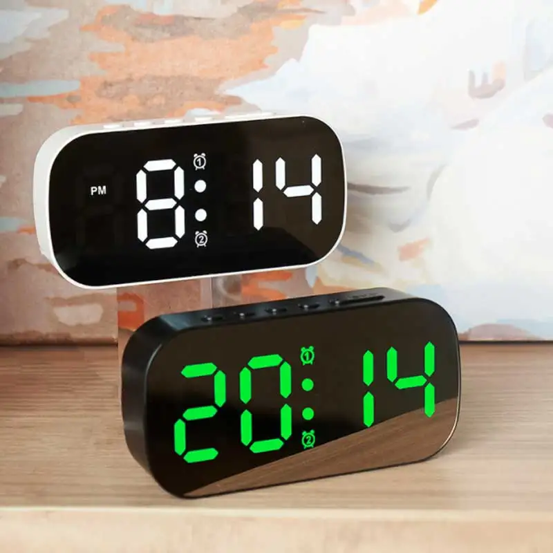 LED Digitaler Tischwecker – Kompakt & Modern