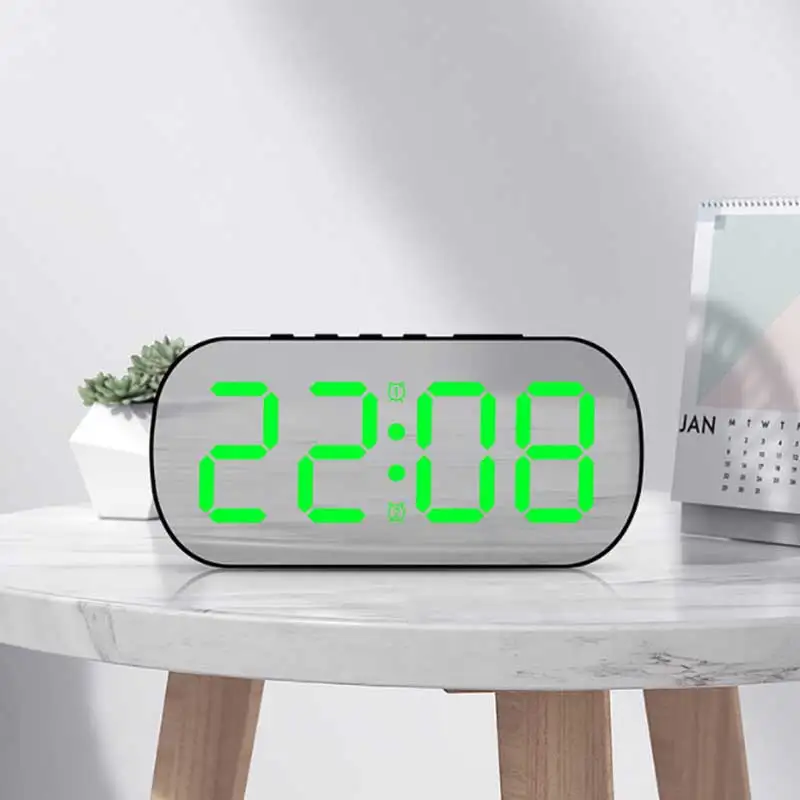 LED Digitaler Tischwecker – Kompakt & Modern