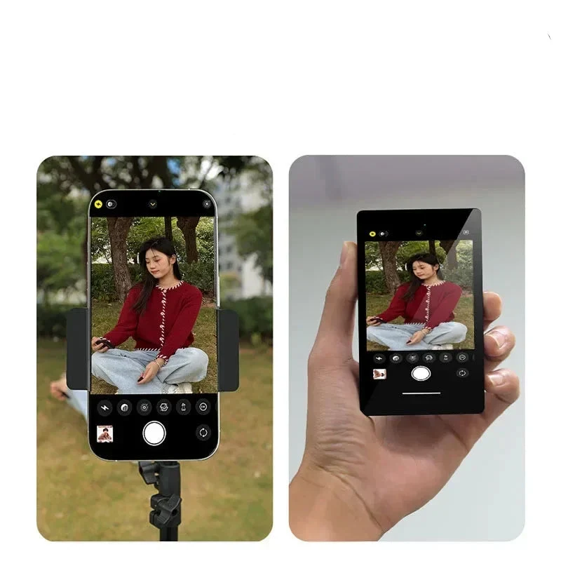Magnetischer Selfie-Monitor für Smartphone – Rückkamera Display für Vlog & Livestream
