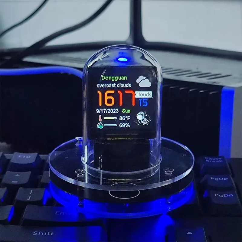 Nixie Tube Smart WiFi LED Tischuhr