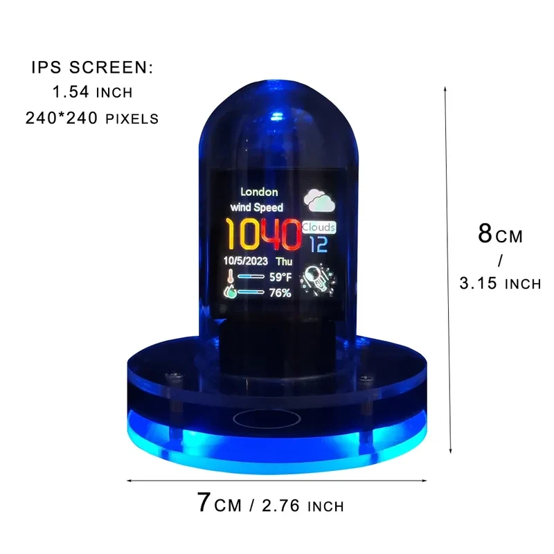 Nixie Tube Smart WiFi LED Tischuhr